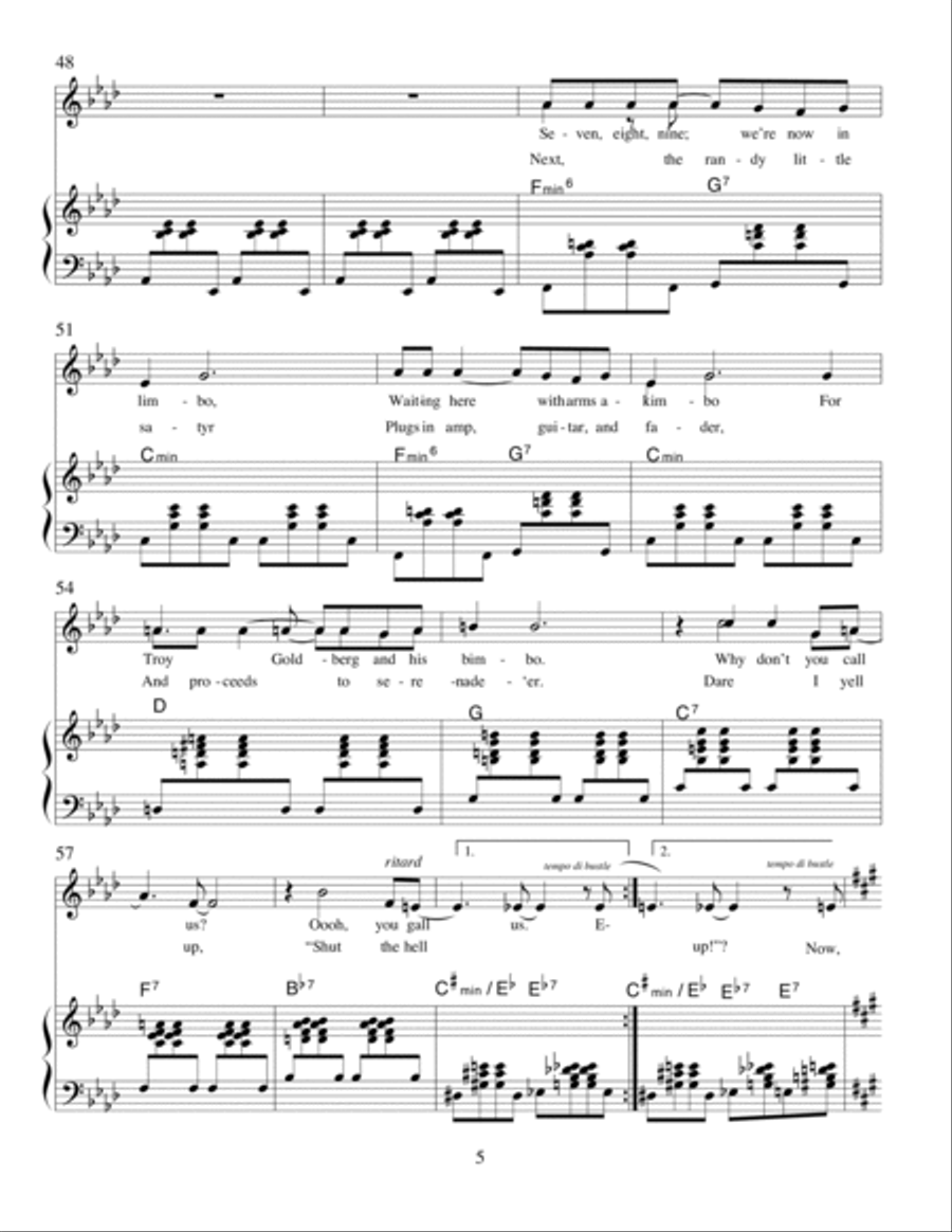 Make Yourself At Home Make Yourself At Home Voice scores gallery preview page 5