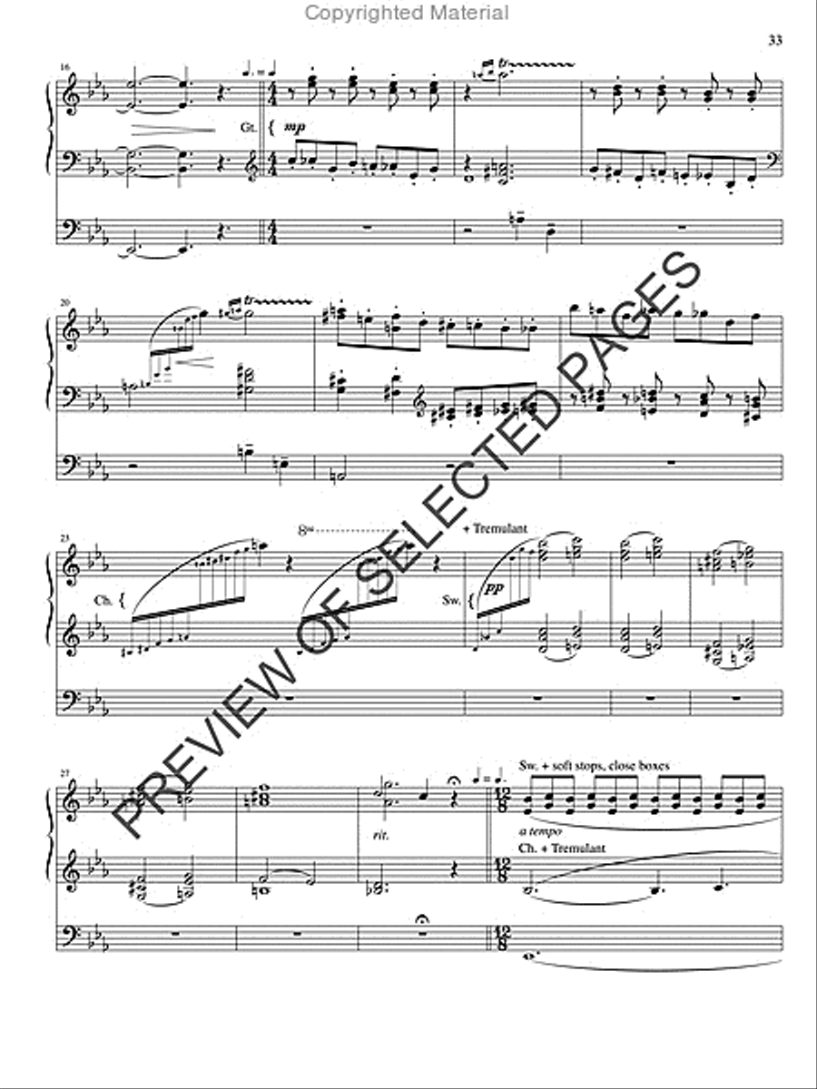 King of Kings - Volume 1 Organ scores gallery preview page 17