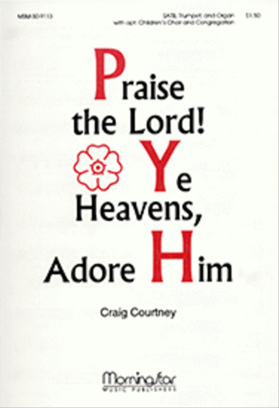 Praise the Lord! Ye Heavens, Adore Him image number null