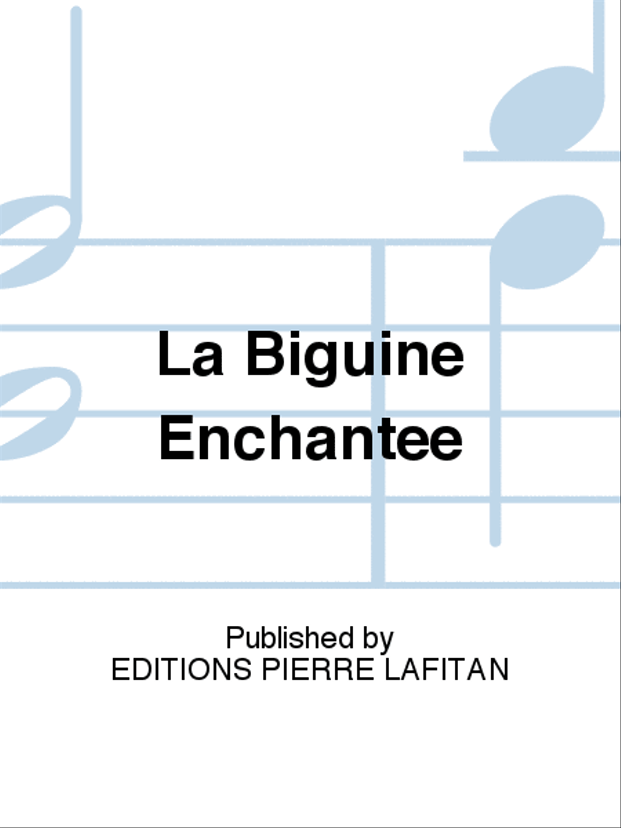La Biguine Enchantée Saxophone Quartet scores gallery preview page 1