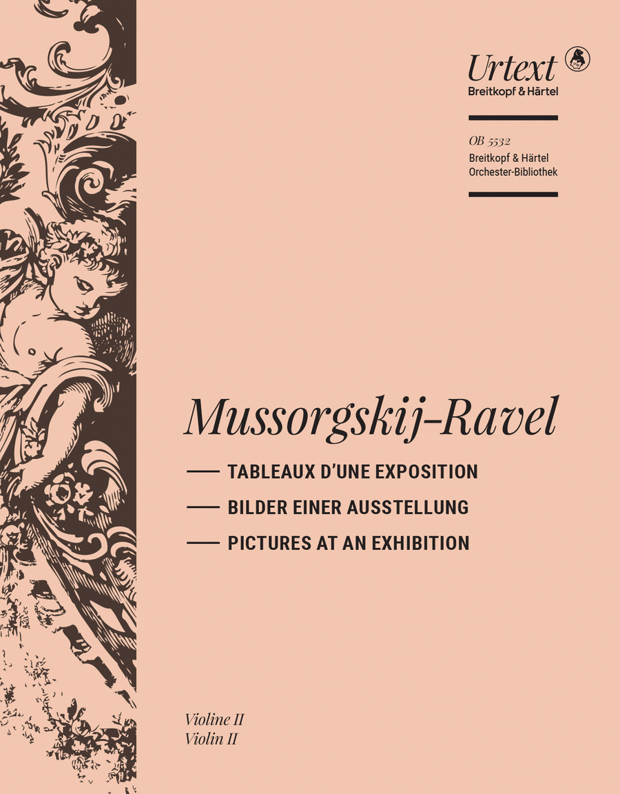 Tableaux d’une exposition Orchestra scores gallery preview page 1