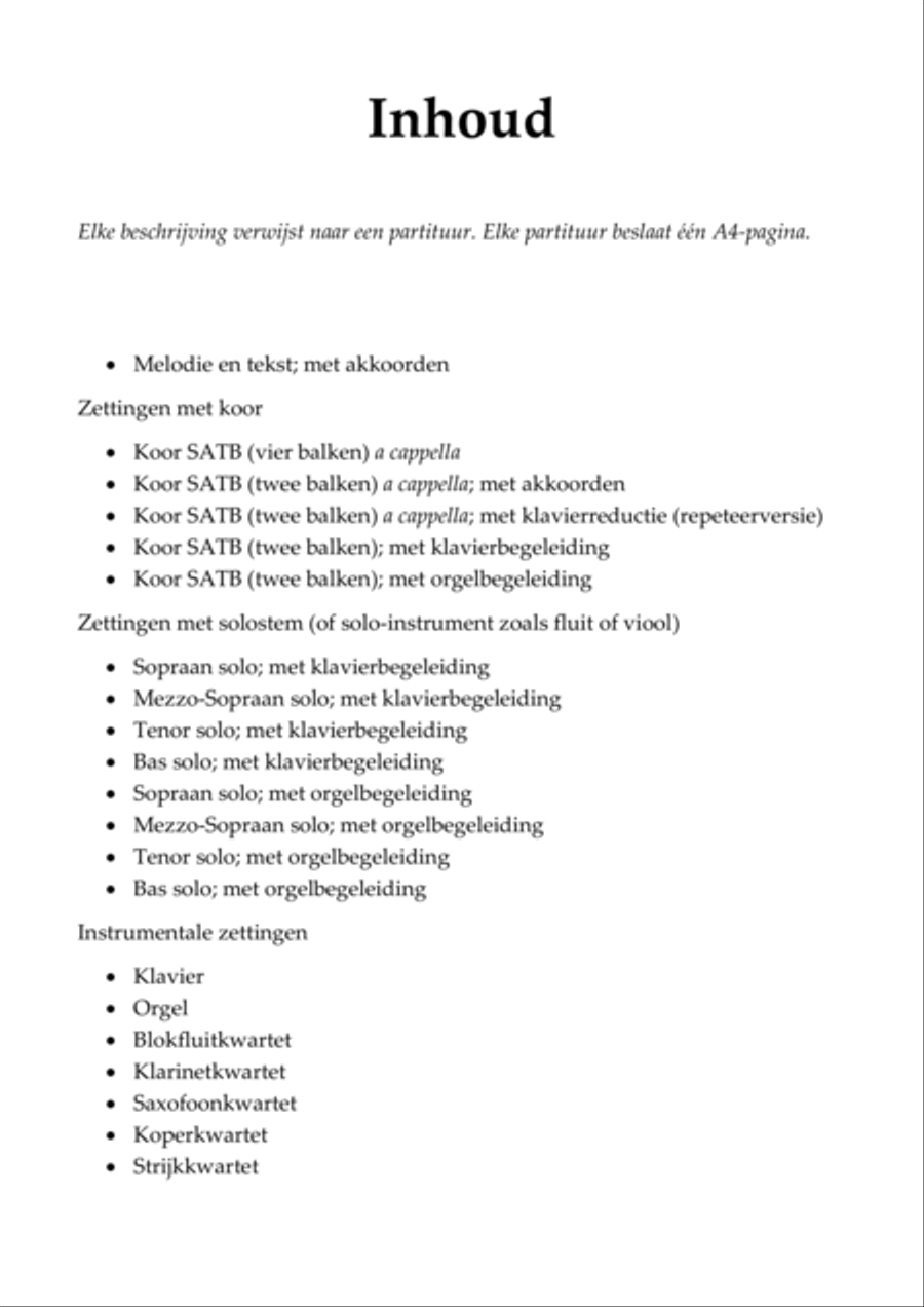 Houd ons in de palm van Uw hand 4-Part scores gallery preview page 4