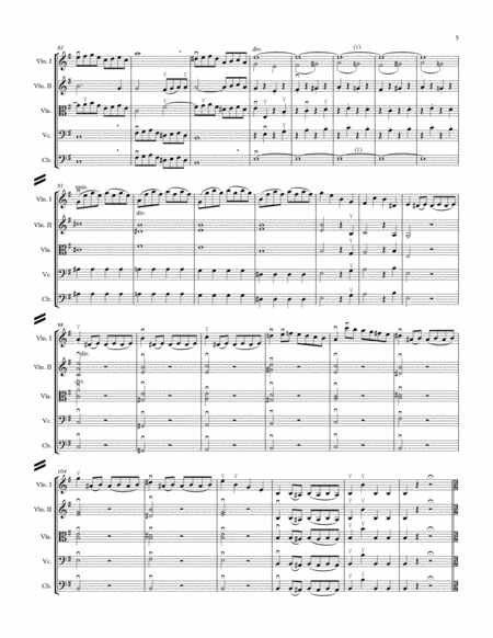 Haydn - "Farewell" Symphony - Arranged for String Orchestra