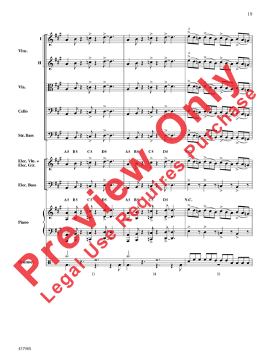Siberian Sleigh Ride Siberian Sleigh Ride String Orchestra scores gallery preview page 12