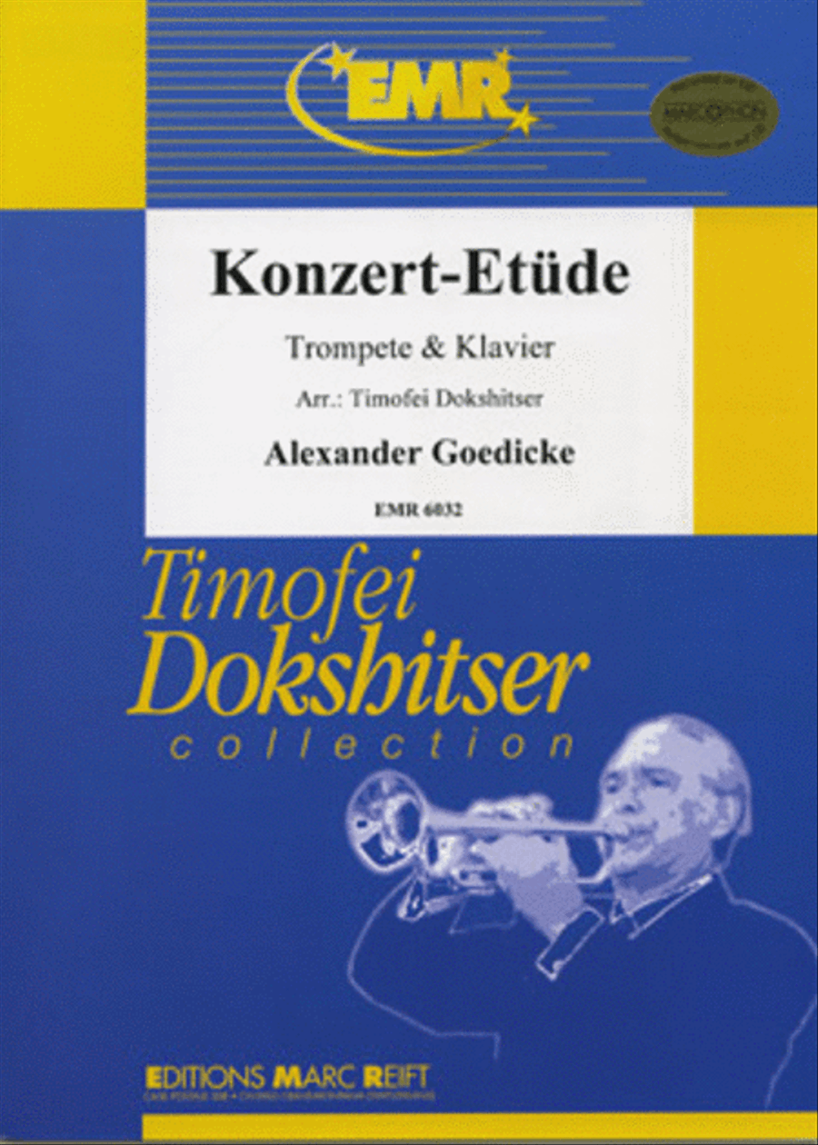 Konzert-Etude Cornet scores gallery preview page 1