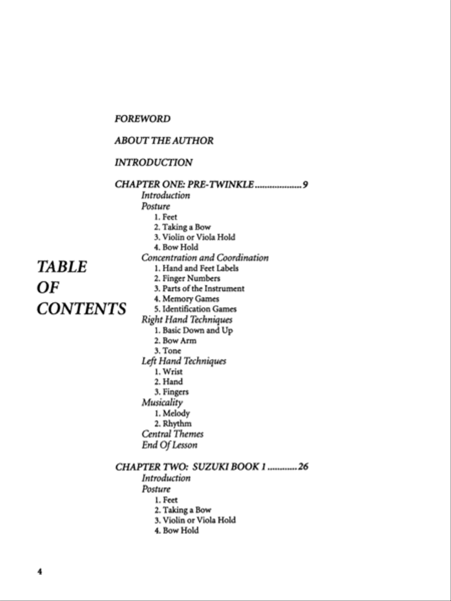 Group Lessons for Suzuki Violin and Viola Viola scores gallery preview page 2