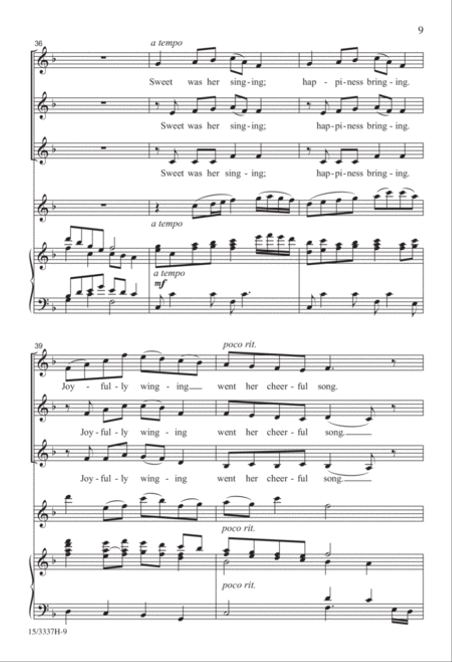 Music in the Valley SSA scores gallery preview page 9