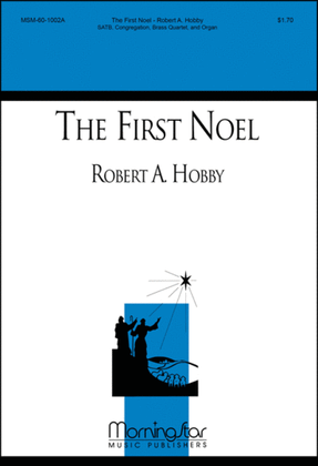 Book cover for The First Noel (Choral Score)