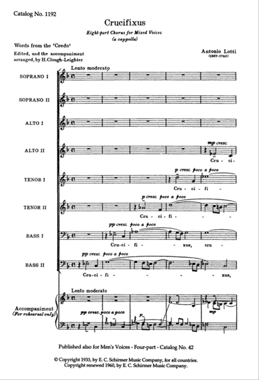 Crucifixus Divisi scores gallery preview page 2