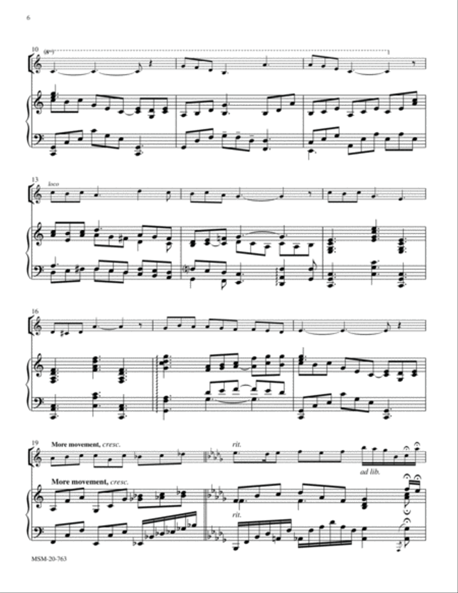 American Suite II (Stephen Foster Melodies) Violin Solo scores gallery preview page 6