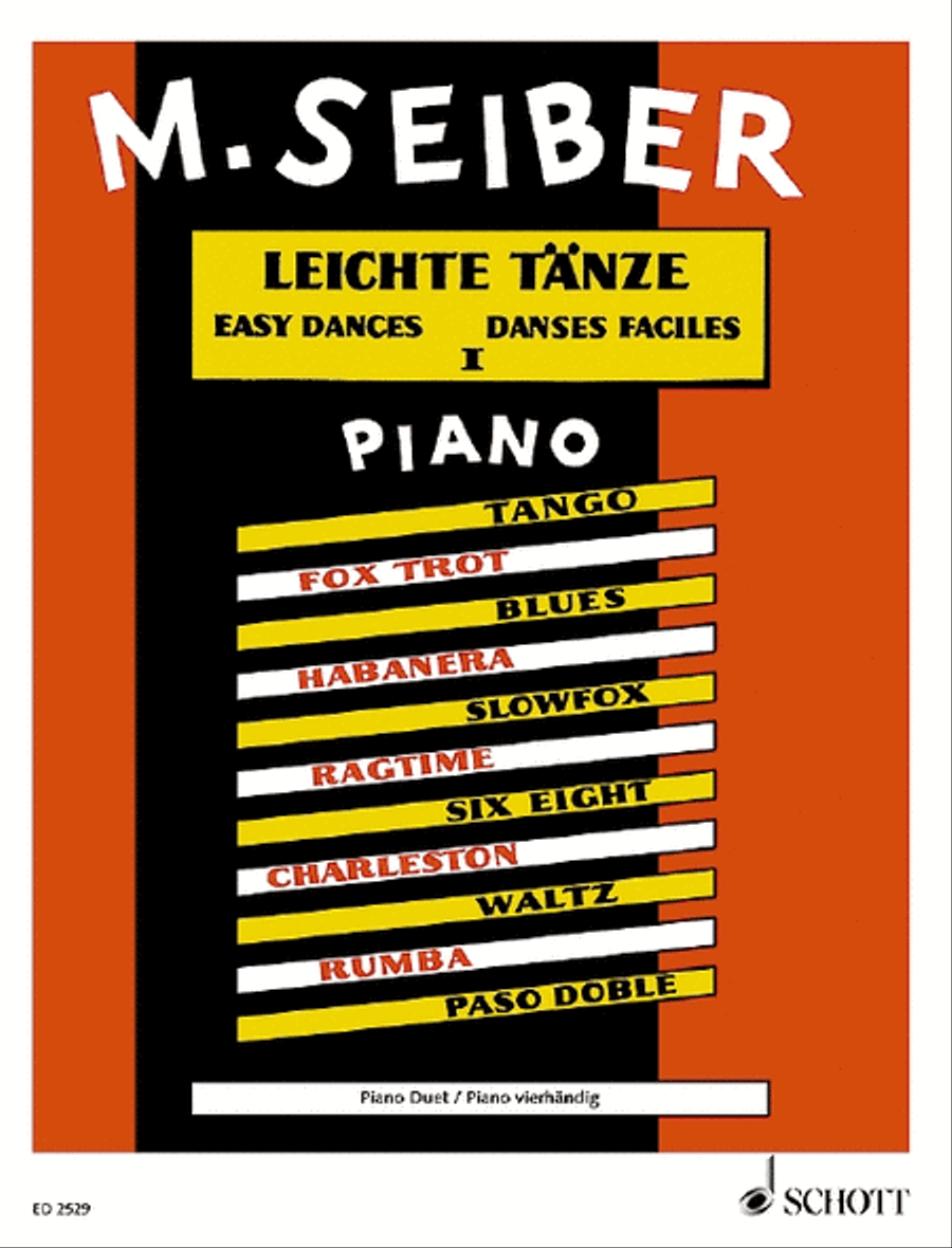 Easy Dances Piano Duet scores gallery preview page 1