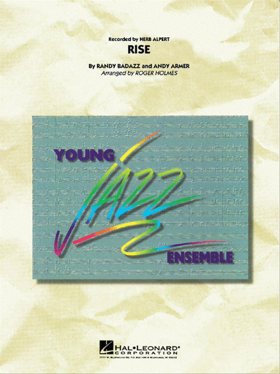 Rise Jazz Ensemble scores gallery preview page 1