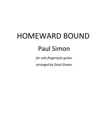 Homeward Bound image number null