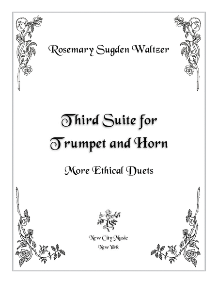 THIRD SUITE FOR TRUMPET AND HORN image number null