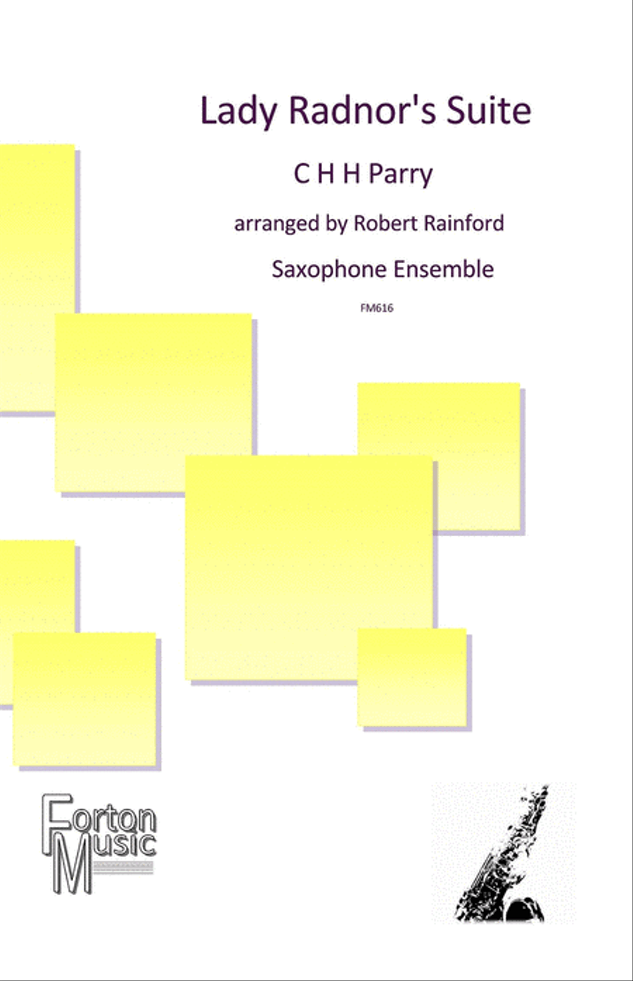 Lady Radnor's Suite Tenor Saxophone scores gallery preview page 1