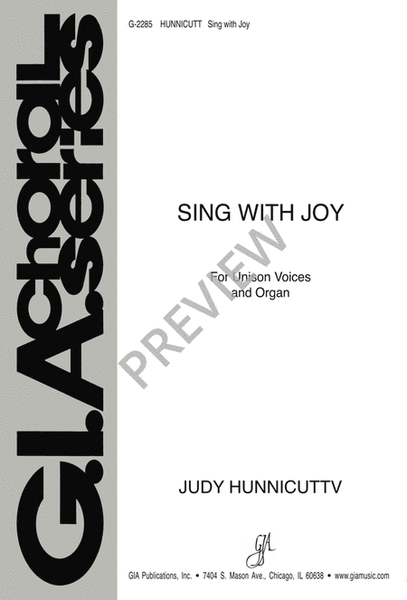 Sing with Joy!