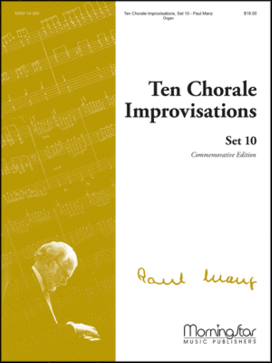 Ten Chorale Improvisations, Set 10 Organ scores gallery preview page 1