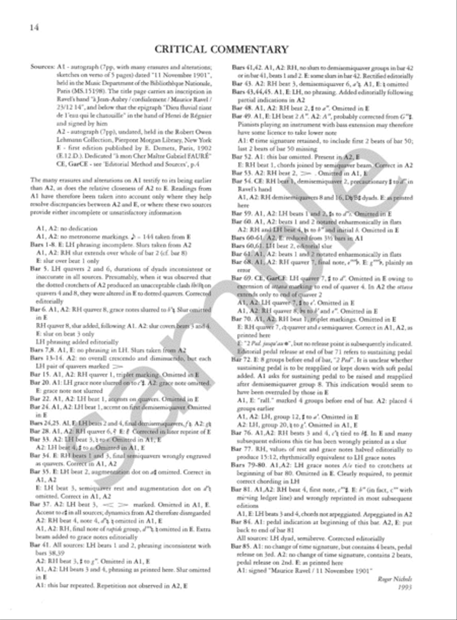 Jeux d'eau for Piano Piano scores gallery preview page 6