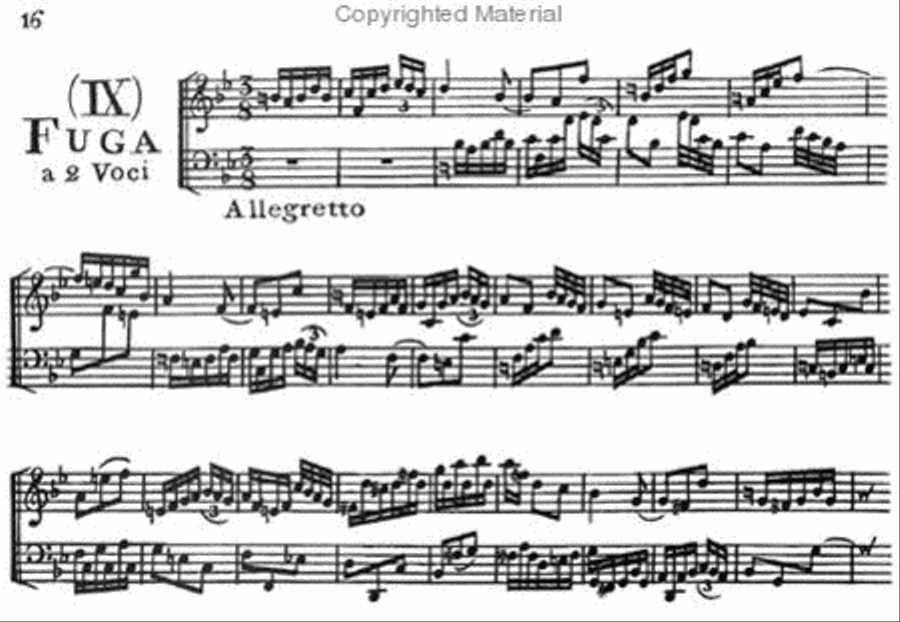 Fughe e capricci pel' clavicembalo o per l'organo - Opera primera - 1777 Harpsichord scores gallery preview page 3