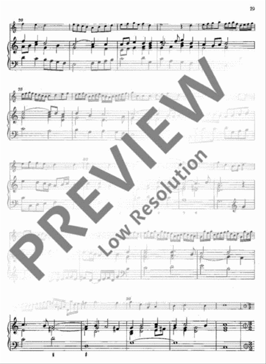 Venetian Music about 1600 Tenor Recorder scores gallery preview page 20