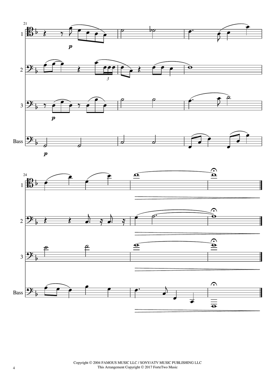 I'm So Ronery Small Ensemble scores gallery preview page 4
