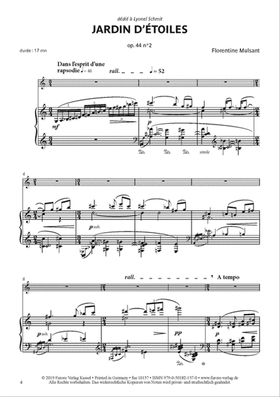 Jardin d'Etoiles Set of Parts scores gallery preview page 2