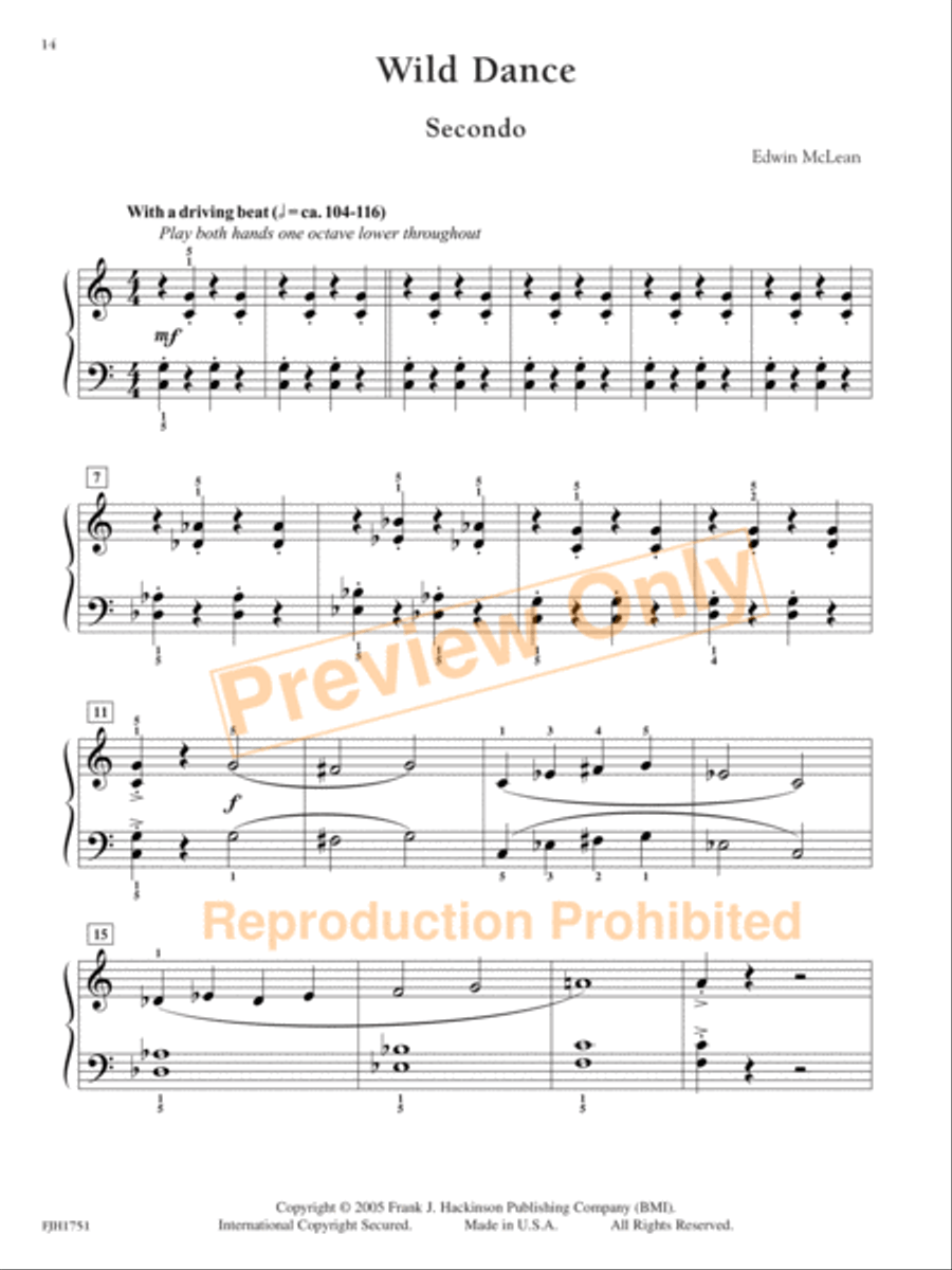 Duet Treasures, Volume 1 (NFMC) Piano Method scores gallery preview page 5