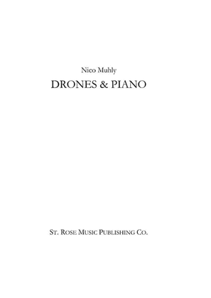 Book cover for Drones & Piano