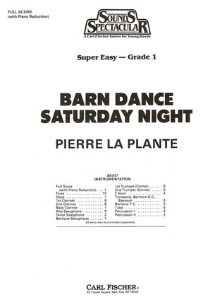 Book cover for Barn Dance Saturday Night