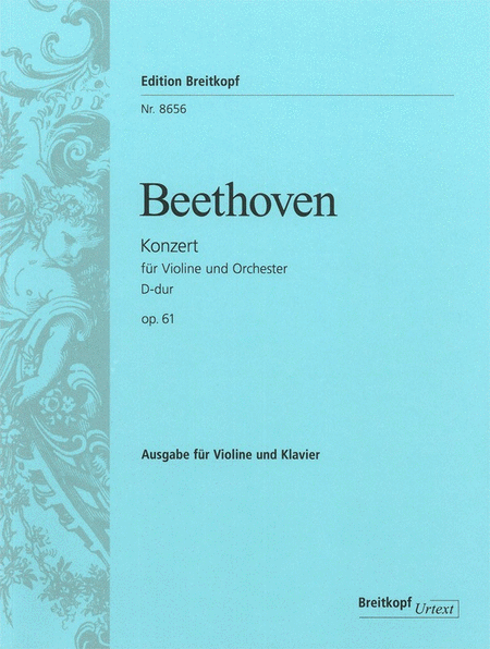 Violinkonzert D-dur op. 61 (piano reduction)