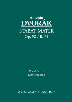 Book cover for Stabat Mater, Op.58