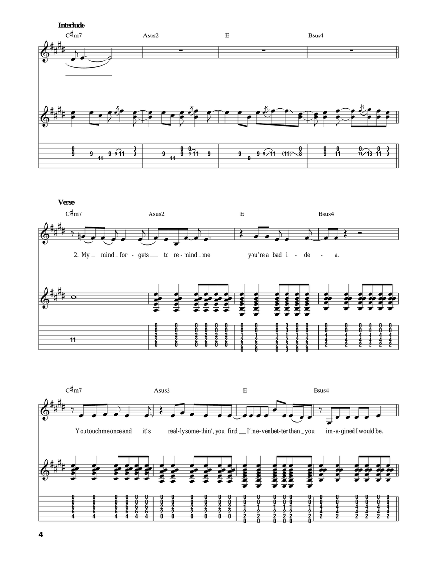 Sparks Fly Sparks Fly Acoustic Guitar scores gallery preview page 4