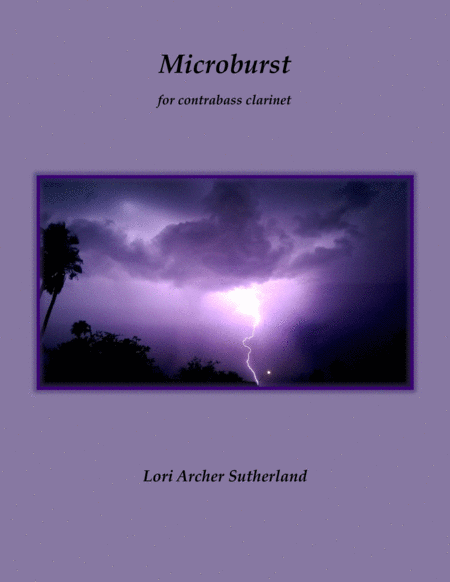 Microburst for solo contrabass clarinet image number null