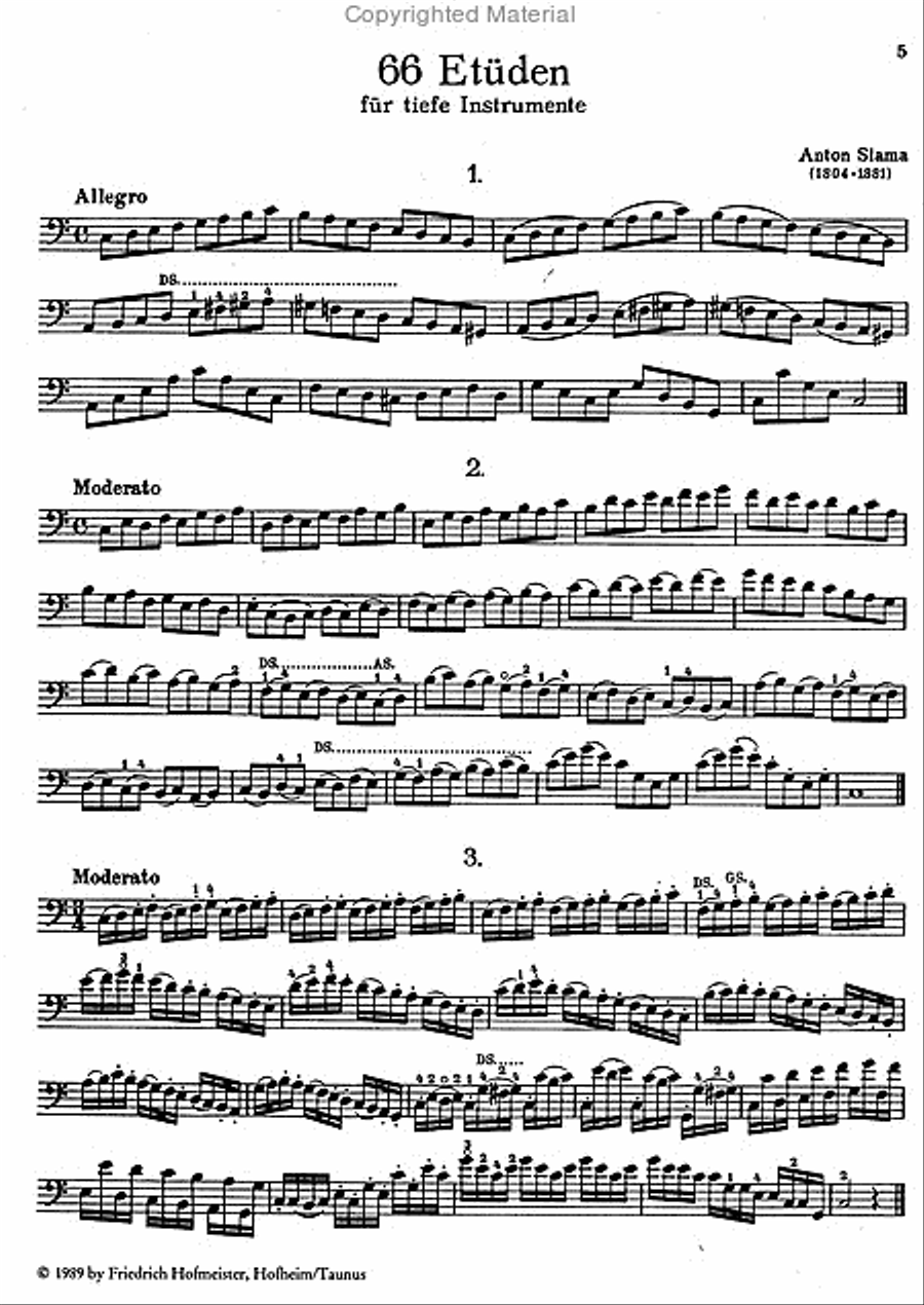 66 Etüden in allen Dur- und Molltonarten Score scores gallery preview page 3