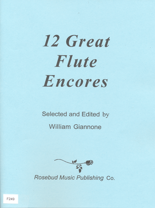 12 Great Flute Encores