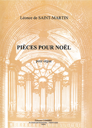 Book cover for Pieces pour noel (3) Op. 31, 19 et 25
