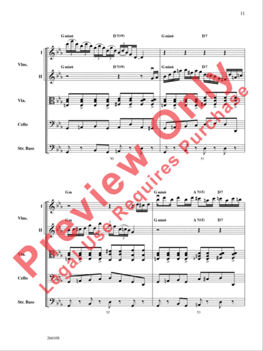 Bach's Lunch Bach's Lunch String Orchestra scores gallery preview page 12