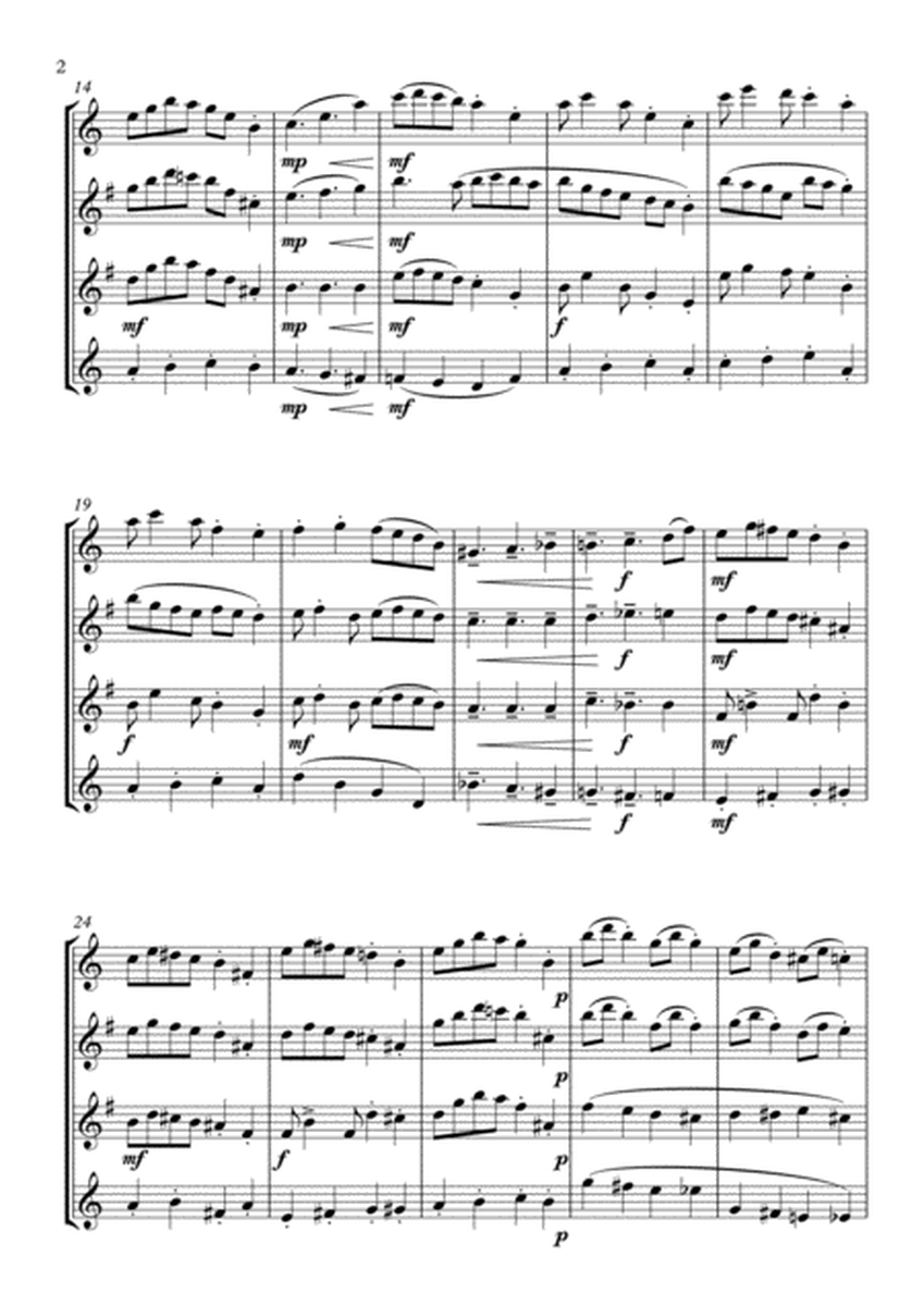 Much Ado - Sax Quartet (SAAT) image number null