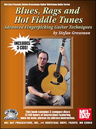 Book cover for Blues, Rags and Hot Fiddle Tunes