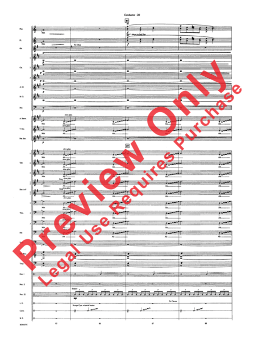 Africa: Ceremony, Song, and Ritual Concert Band scores gallery preview page 23