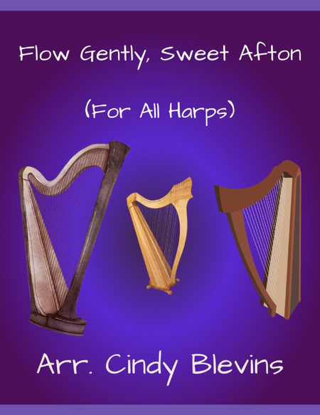 Flow Gently, Sweet Afton, for Lap Harp Solo image number null