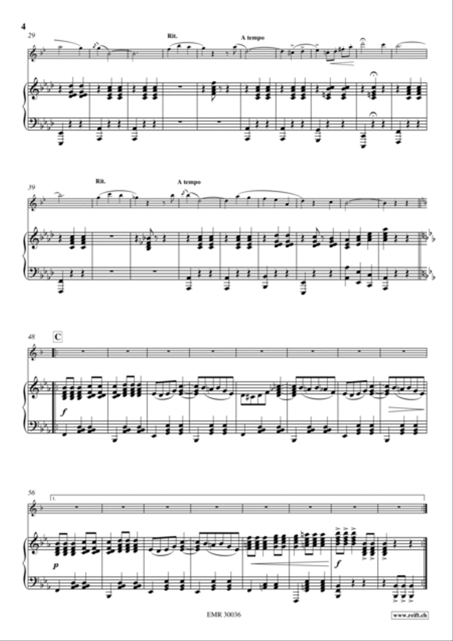 Love's Enchantment Tenor Saxophone scores gallery preview page 6