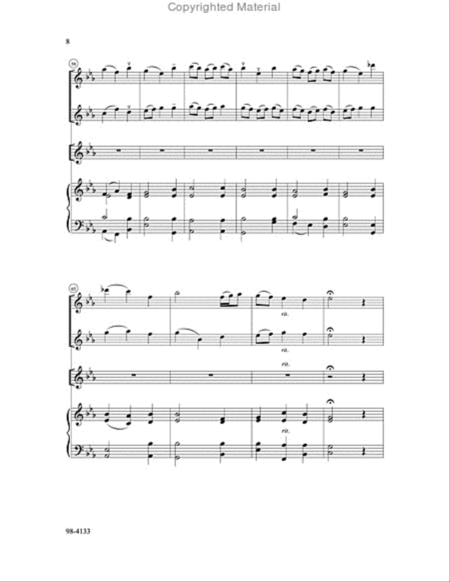 Create in Me a Clean Heart, O God (Weber) Unison Choir scores gallery preview page 7
