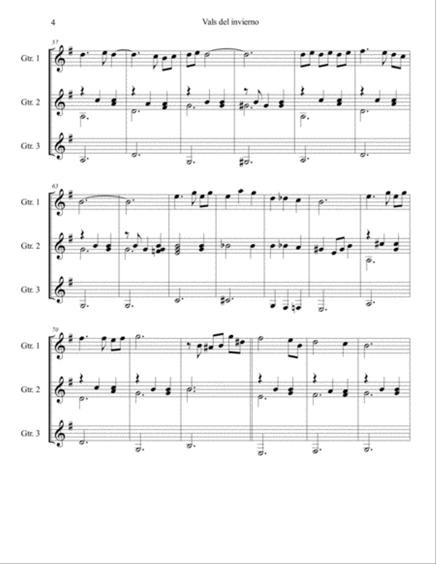 WINTER WALTZ Small Ensemble scores gallery preview page 4