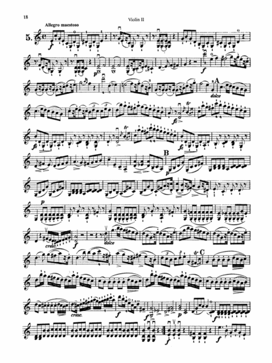 Mazas: Six Duets, Op. 39 - Duet No. 5 (Violin II)