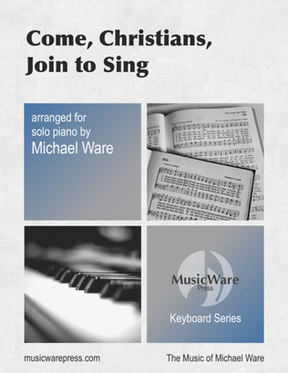 Book cover for Come, Christians, Join to Sing (solo piano)