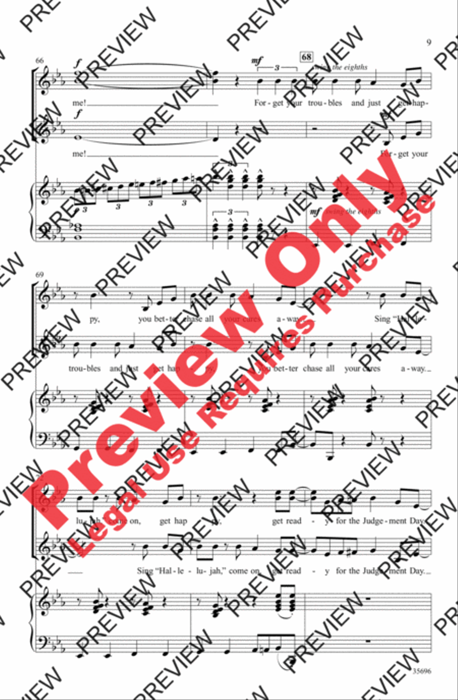 Get Happy Women's Choir scores gallery preview page 9