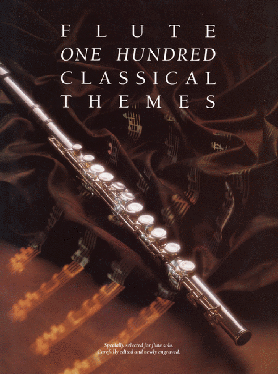 100 Classical Themes for Flute Flute Solo scores gallery preview page 1