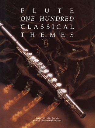Book cover for 100 Classical Themes for Flute