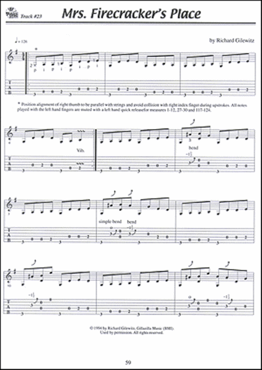 Acoustic Fingerstyle Guitar Workshop Acoustic Guitar scores gallery preview page 6